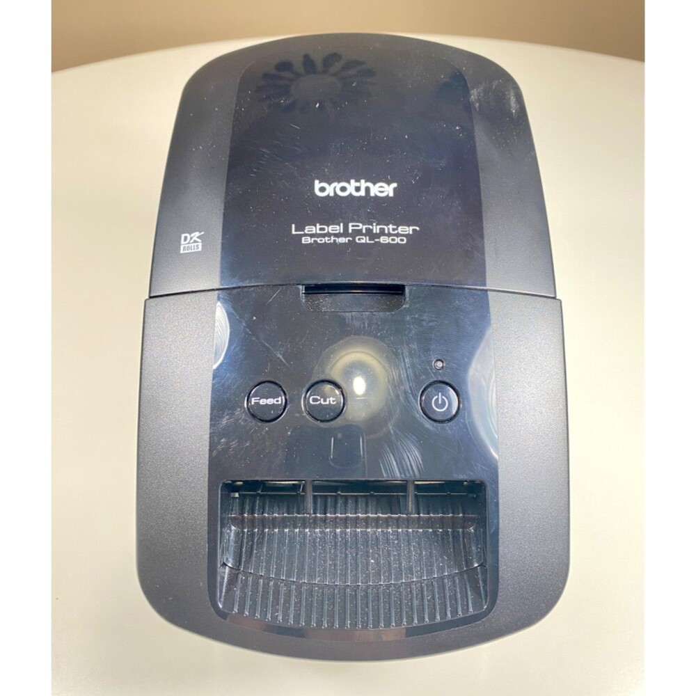 Brother QL-600 Thermal Label Printer with Power Cable, Tested! - Picture 2 of 5
